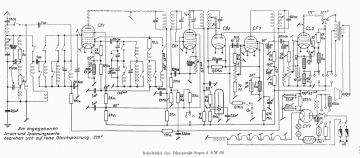 Blaupunkt 4GW65 schematic circuit diagram